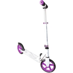 AUTHENTIC SPORTS Aluminium Step, Scooter Muuwmi Wit/paars, 200 Mm