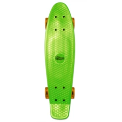 AUTHENTIC SPORTS Skateboard Fun, No Rules, Groen-transparant-oranje -Kinder Speel Verkoop authentic sports skateboard fun no rules groen transparant oranje a211968 2