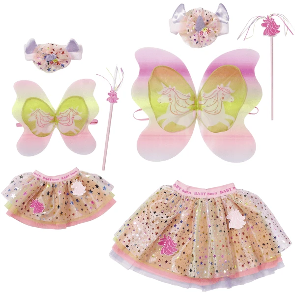 BABY Geboren Unicorn Partner Look Set 1 BABY Geboren Unicorn Partner Look Set