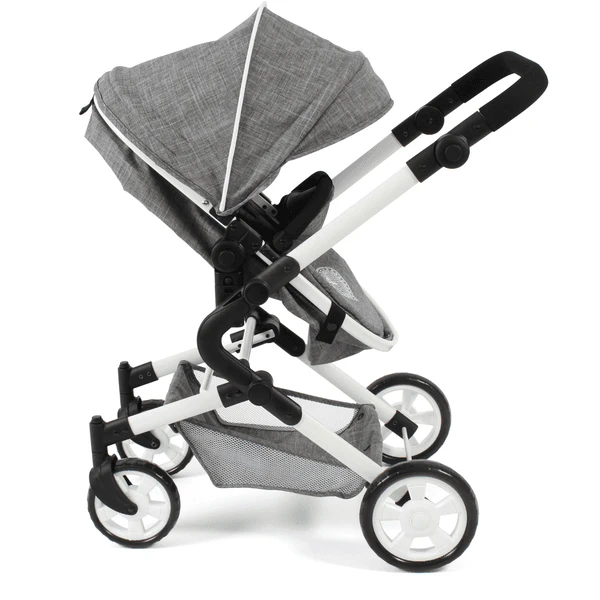 BAYER CHIC 2000 Combi Poppenwagen LIA Jeans Grijs 3 BAYER CHIC 2000 Combi Poppenwagen LIA Jeans Grijs - Afbeelding 3