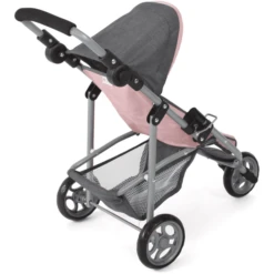 BAYER CHIC 2000 Jogging Buggy LOLA Melange Antraciet-roze -Kinder Speel Verkoop bayer chic 2000 jogging buggy lola melange antraciet roze a355599 2