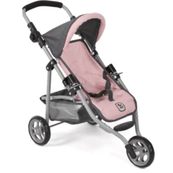 BAYER CHIC 2000 Jogging Buggy LOLA Melange Antraciet-roze -Kinder Speel Verkoop bayer chic 2000 jogging buggy lola melange antraciet roze a355599 3