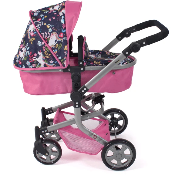 BAYER CHIC 2000 MIKA Eenhoorn Combi Poppenwagen 2 BAYER CHIC 2000 MIKA Eenhoorn Combi Poppenwagen - Afbeelding 2
