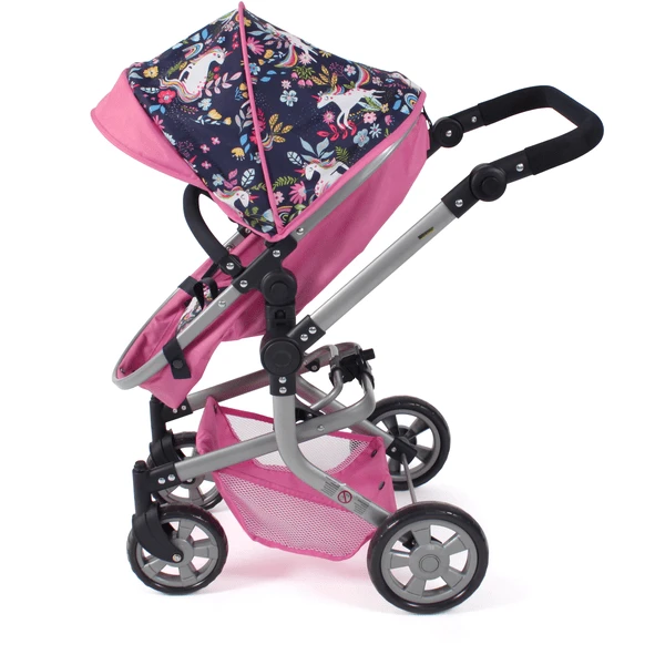 BAYER CHIC 2000 MIKA Eenhoorn Combi Poppenwagen 4 BAYER CHIC 2000 MIKA Eenhoorn Combi Poppenwagen - Afbeelding 4