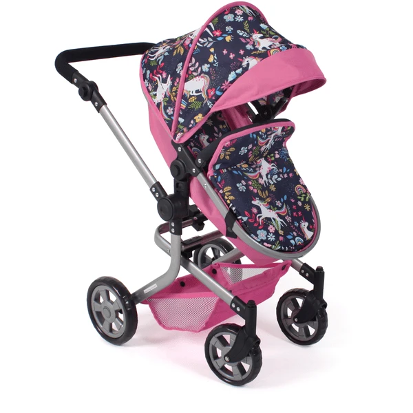BAYER CHIC 2000 MIKA Eenhoorn Combi Poppenwagen 5 BAYER CHIC 2000 MIKA Eenhoorn Combi Poppenwagen - Afbeelding 5