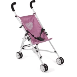BAYER CHIC 2000 Mini Buggy ROMA Jeans Roze -Kinder Speel Verkoop bayer chic 2000 mini buggy roma jeans roze a355565 3