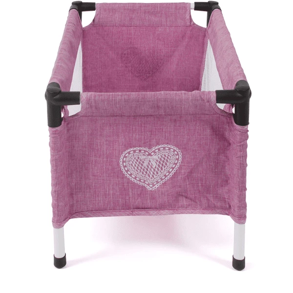 BAYER CHIC 2000 Poppen Reisbedje Jeans Roze 2 BAYER CHIC 2000 Poppen Reisbedje Jeans Roze - Afbeelding 2