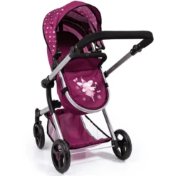 Bayer Design Combi Poppenwagen Vario Bordeaux -Kinder Speel Verkoop bayer design combi poppenwagen vario bordeaux a277640 3