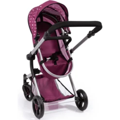 Bayer Design Combi Poppenwagen Vario Bordeaux -Kinder Speel Verkoop bayer design combi poppenwagen vario bordeaux a277640 4