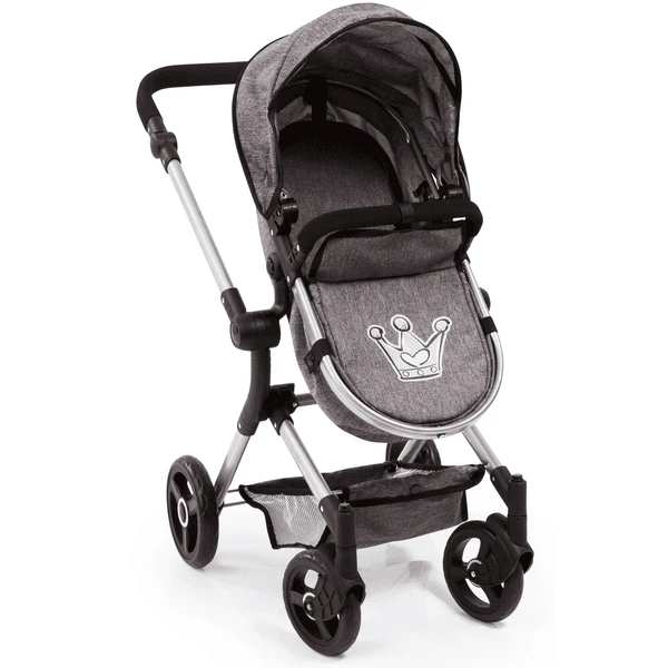 Bayer Design Combi Poppenwagen Vario Grijs 5 Bayer Design Combi Poppenwagen Vario Grijs - Afbeelding 5