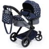 Bayer Design Combi Poppenwagen Xeo Blauw Met Sterren