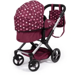 Bayer Design Combi Poppenwagen Xeo Bordeaux -Kinder Speel Verkoop bayer design combi poppenwagen xeo bordeaux a372064 2