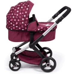 Bayer Design Combi Poppenwagen Xeo Bordeaux -Kinder Speel Verkoop bayer design combi poppenwagen xeo bordeaux a372064 3