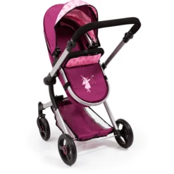 Bayer Design Neo Vario Combinatie Poppenwagen Pruim, Met Fee -Kinder Speel Verkoop bayer design neo vario combinatie poppenwagen pruim met fee a313423 3