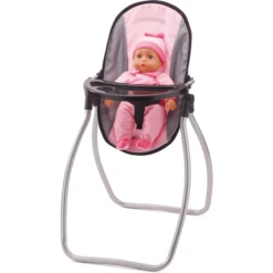 BAYER DESIGN Poppenaccessoires Roze/grijs 7720800 -Kinder Speel Verkoop bayer design poppenaccessoires roze grijs 7720800 a175121 4