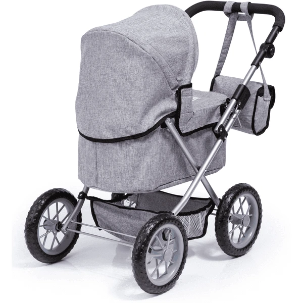 Bayer Design Poppenwagen Trendy , Grijs 2 Bayer Design Poppenwagen Trendy , Grijs - Afbeelding 2
