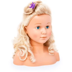 Bayer Design Styling Hoofd Super Model 27 Cm Met Cosmetica -Kinder Speel Verkoop bayer design styling hoofd super model 27 cm met cosmetica a313565 2