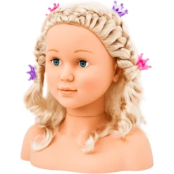 Bayer Design Styling Hoofd Super Model 27 Cm Met Cosmetica -Kinder Speel Verkoop bayer design styling hoofd super model 27 cm met cosmetica a313565 4