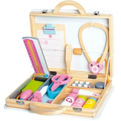 Bino Houten Dokterskoffer 16 St.