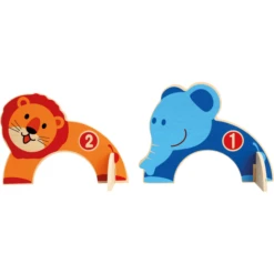 Bino Kinderset Rocket Van Hout, Dierentuin -Kinder Speel Verkoop bino kinderset rocket van hout dierentuin a360513 4