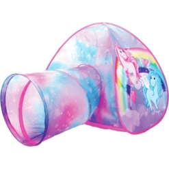 Bino Kindertent Met Tunnel, Eenhoorn -Kinder Speel Verkoop bino kindertent met tunnel eenhoorn a293654 4