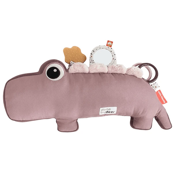 Done By Deer ™ Activiteitenspeelgoed Tummy Time Croco, Roze 3 Done By Deer ™ Activiteitenspeelgoed Tummy Time Croco, Roze - Afbeelding 3
