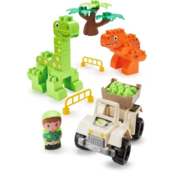 Ecoiffier Abrick Dino Park -Kinder Speel Verkoop ecoiffier abrick dino park a386681 4