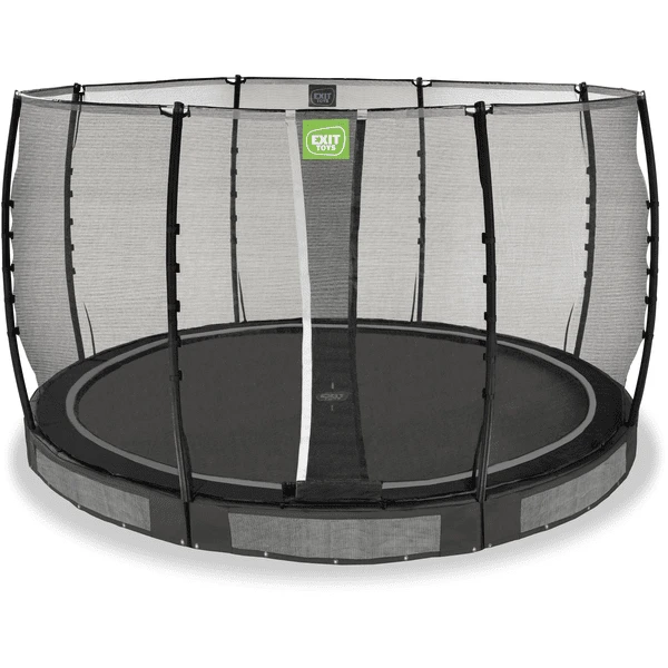 EXIT TOYS EXIT Allure Class Ic Ground Trampoline ø 366 Cm Met Veiligheidsnet, Groen 2 EXIT TOYS EXIT Allure Class Ic Ground Trampoline ø 366 Cm Met Veiligheidsnet, Groen - Afbeelding 2