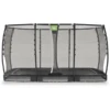 EXIT TOYS EXIT Allure Premium Vloertrampoline 214x366cm - Zwart