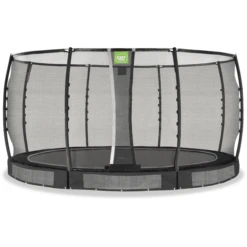 EXIT TOYS EXIT Allure Premium Vloertrampoline ø 427cm - Zwart