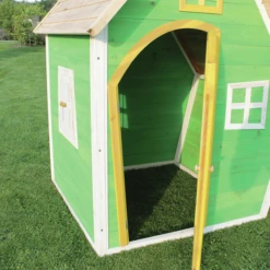 EXIT TOYS EXIT Fantasia 100 Houten Speelhuis - Groen 9 EXIT TOYS EXIT Fantasia 100 Houten Speelhuis - Groen -Kinder Speel Verkoop exit fantasia 100 houten speelhuis groen a248271 4