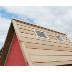 EXIT TOYS EXIT Fantasia 100 Houten Speelhuis - Rood -Kinder Speel Verkoop exit fantasia 100 houten speelhuis rood a248288 4