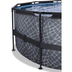 EXIT TOYS EXIT Frame Pool ø488x122cm (12v Filterpomp) - Grijs 7 EXIT TOYS EXIT Frame Pool ø488x122cm (12v Filterpomp) - Grijs -Kinder Speel Verkoop exit frame pool o488x122cm 12v filterpomp grijs a305806 2