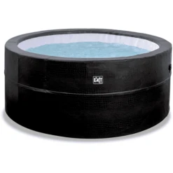 EXIT TOYS EXIT Leather Premium Whirlpool ø 184 X 73 Cm - Zwart