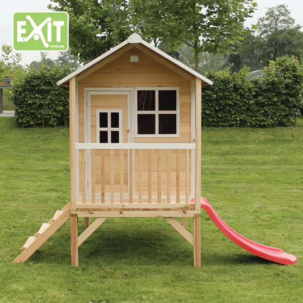 EXIT TOYS EXIT Loft 300 Houten Speelhuis - Naturel 2 EXIT TOYS EXIT Loft 300 Houten Speelhuis - Naturel - Afbeelding 2