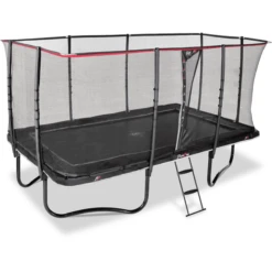 EXIT TOYS EXIT PeakPro Trampoline 275x458cm - Zwart 7 EXIT TOYS EXIT PeakPro Trampoline 275x458cm - Zwart -Kinder Speel Verkoop exit peakpro trampoline 275x458cm zwart a305811 2