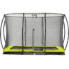 EXIT TOYS EXIT Silhouette Inground Trampoline 214x305cm Met Veiligheidsnet - Groen
