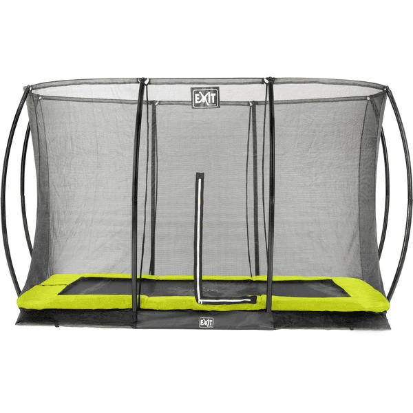 EXIT TOYS EXIT Silhouette Inground Trampoline 214x305cm Met Veiligheidsnet - Groen 1 EXIT TOYS EXIT Silhouette Inground Trampoline 214x305cm Met Veiligheidsnet - Groen
