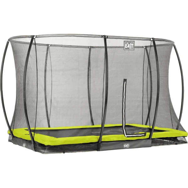 EXIT TOYS EXIT Silhouette Inground Trampoline 244x366cm Met Veiligheidsnet - Groen 2 EXIT TOYS EXIT Silhouette Inground Trampoline 244x366cm Met Veiligheidsnet - Groen - Afbeelding 2
