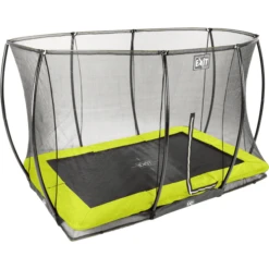 EXIT TOYS EXIT Silhouette Inground Trampoline 244x366cm Met Veiligheidsnet - Groen 7 EXIT TOYS EXIT Silhouette Inground Trampoline 244x366cm Met Veiligheidsnet - Groen -Kinder Speel Verkoop exit silhouette inground trampoline 244x366cm met veiligheidsnet groen a251730 2