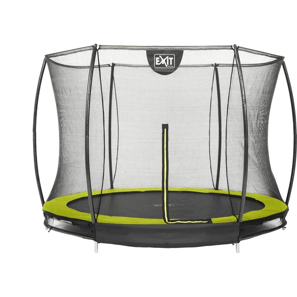 EXIT TOYS EXIT Silhouette Inground Trampoline ø305cm Met Veiligheidsnet - Groen 1 EXIT TOYS EXIT Silhouette Inground Trampoline ø305cm Met Veiligheidsnet - Groen