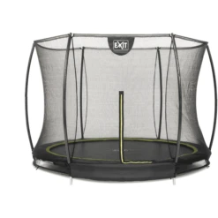EXIT TOYS EXIT Silhouette Inground Trampoline ø305cm Met Veiligheidsnet - Zwart
