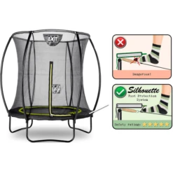 EXIT TOYS EXIT Silhouette Trampoline ø183cm - Zwart 7 EXIT TOYS EXIT Silhouette Trampoline ø183cm - Zwart -Kinder Speel Verkoop exit silhouette trampoline o183cm zwart a251446 2