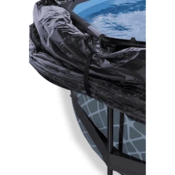 EXIT TOYS EXIT Stone Zwembad ø360x76cm Met Overkapping En Filterpomp - Grijs -Kinder Speel Verkoop exit stone zwembad o360x76cm met overkapping en filterpomp grijs a269441 2