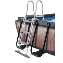 EXIT TOYS EXIT Wood Pool 540x250x100cm Met Afdekking, Sand Filter En Warmtepomp, Bruin -Kinder Speel Verkoop exit wood pool 540x250x100cm met afdekking sand filter en warmtepomp bruin a294606 4