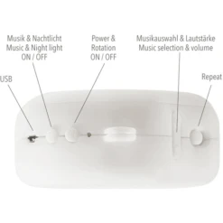 Fehn ® MP3 Mobiele Beweging Met Nachtlampje -Kinder Speel Verkoop fehn mp3 mobiele beweging met nachtlampje a357579 4