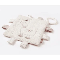 Fehn Peru Knisperdoekje Lama Met Ring -Kinder Speel Verkoop fehn peru knisperdoekje lama met ring a273384 2