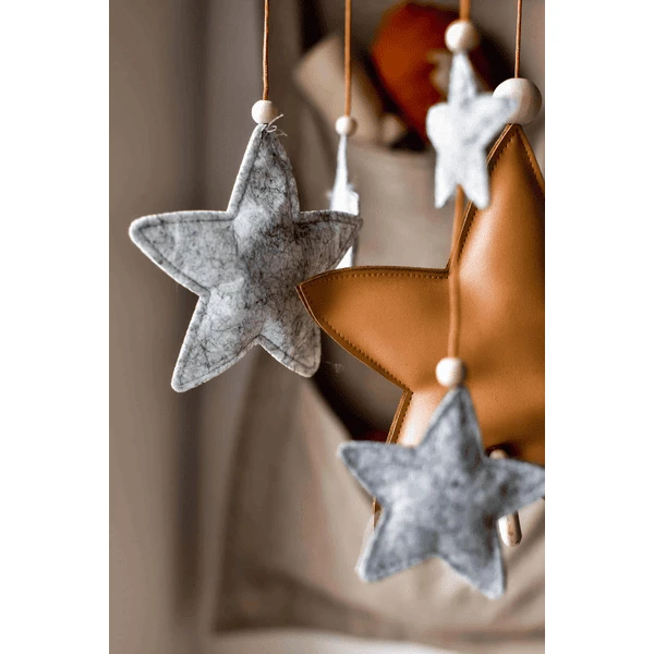 Filibabba Muzikaal Mobieltje Shooting Star Grijs Gemêleerd 4 Filibabba Muzikaal Mobieltje Shooting Star Grijs Gemêleerd - Afbeelding 4