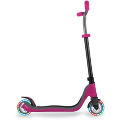 GLOBBER Scoot Er FLOW 125 LIGHT S Robijnroze-grijs, Met Verlichte Wielen -Kinder Speel Verkoop globber scoot er flow 125 light s robijnroze grijs met verlichte wielen a303820 2
