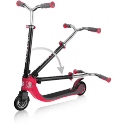 GLOBBER Scoot Er FLOW FOLDABLE 125 Zwart-rood -Kinder Speel Verkoop globber scoot er flow foldable 125 zwart rood a303822 4